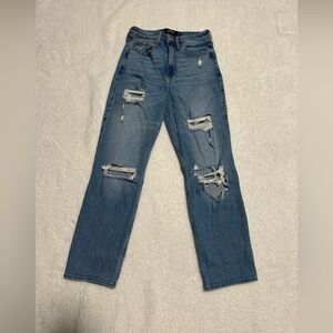 Hollister High rise Vintage straight jeans size 3R